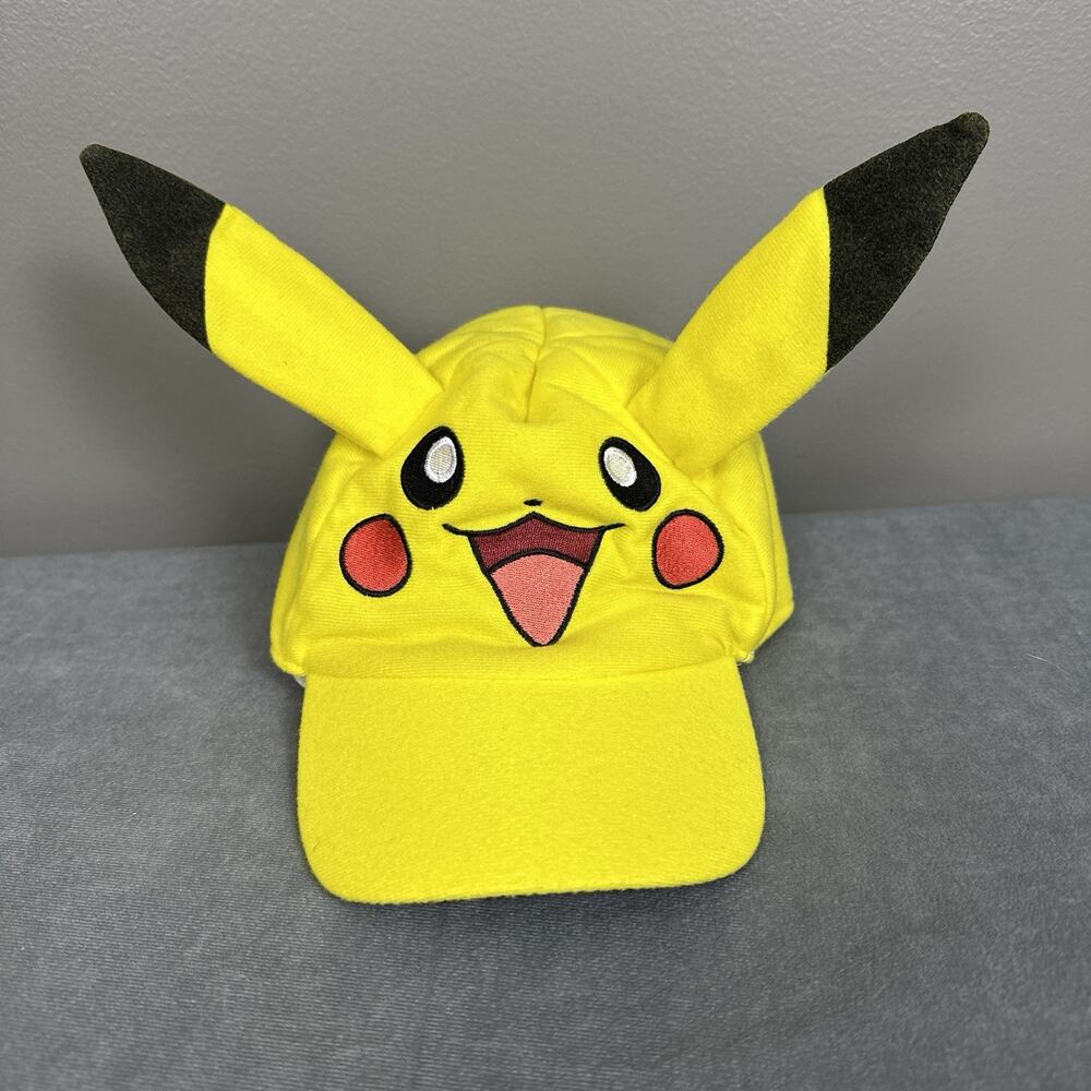 Youth Pokémon Pikachu Hat Yellow Baseball Cap With Ears Pokémon 2021 Designware